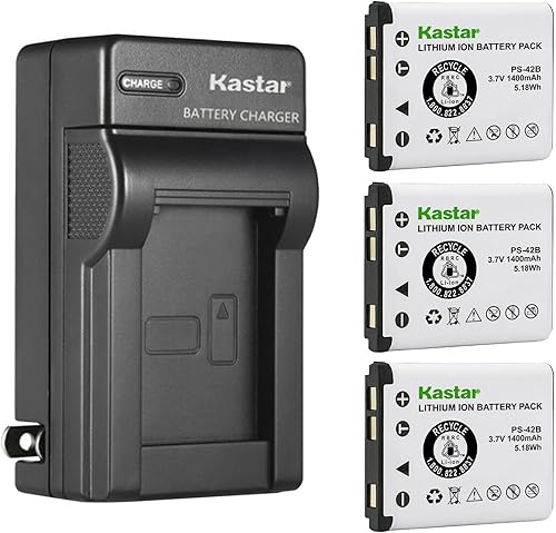 Kastar 3-Pack Battery & AC Wall Charger Replacement for Steelseries Arctis Nova Pro Wireless Headset for Xbox & PlayStation