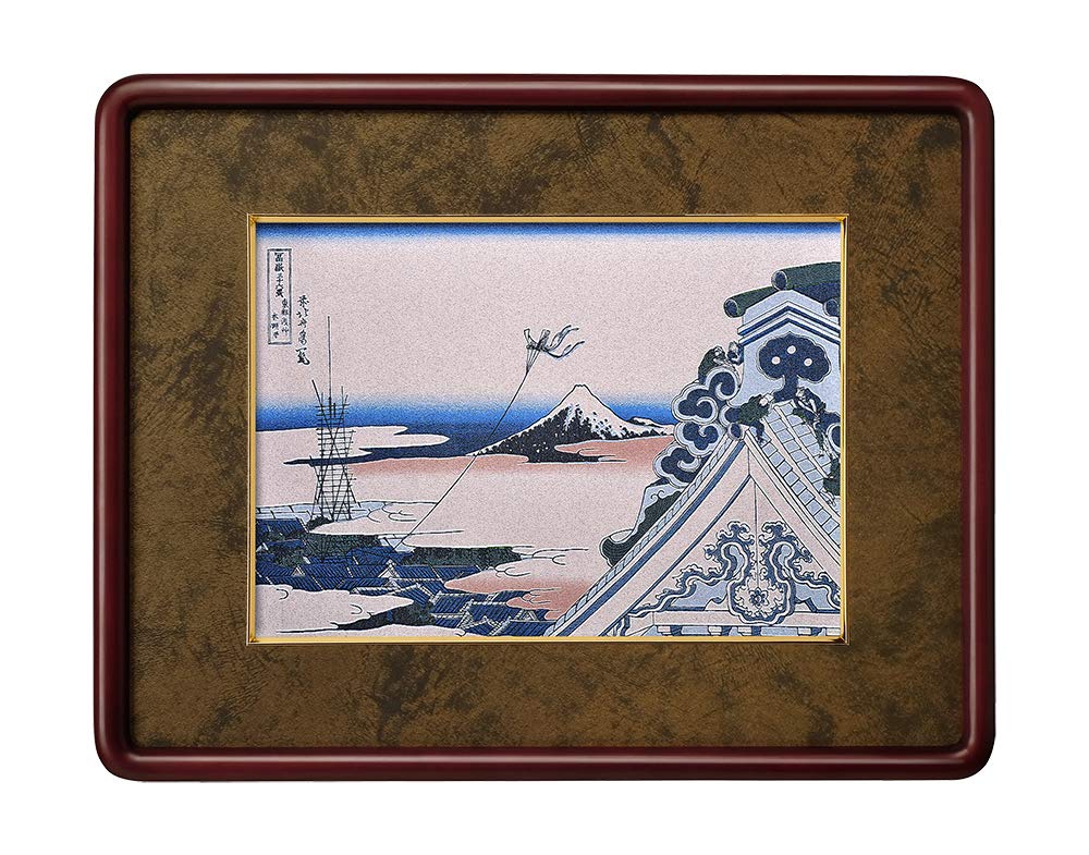 【 東都浅草本願寺 】 葛飾北斎 富嶽三十六景 木版画 冨嶽三十六景 東都浅草本願寺 - 葛飾北斎 - 日本画 - 名画