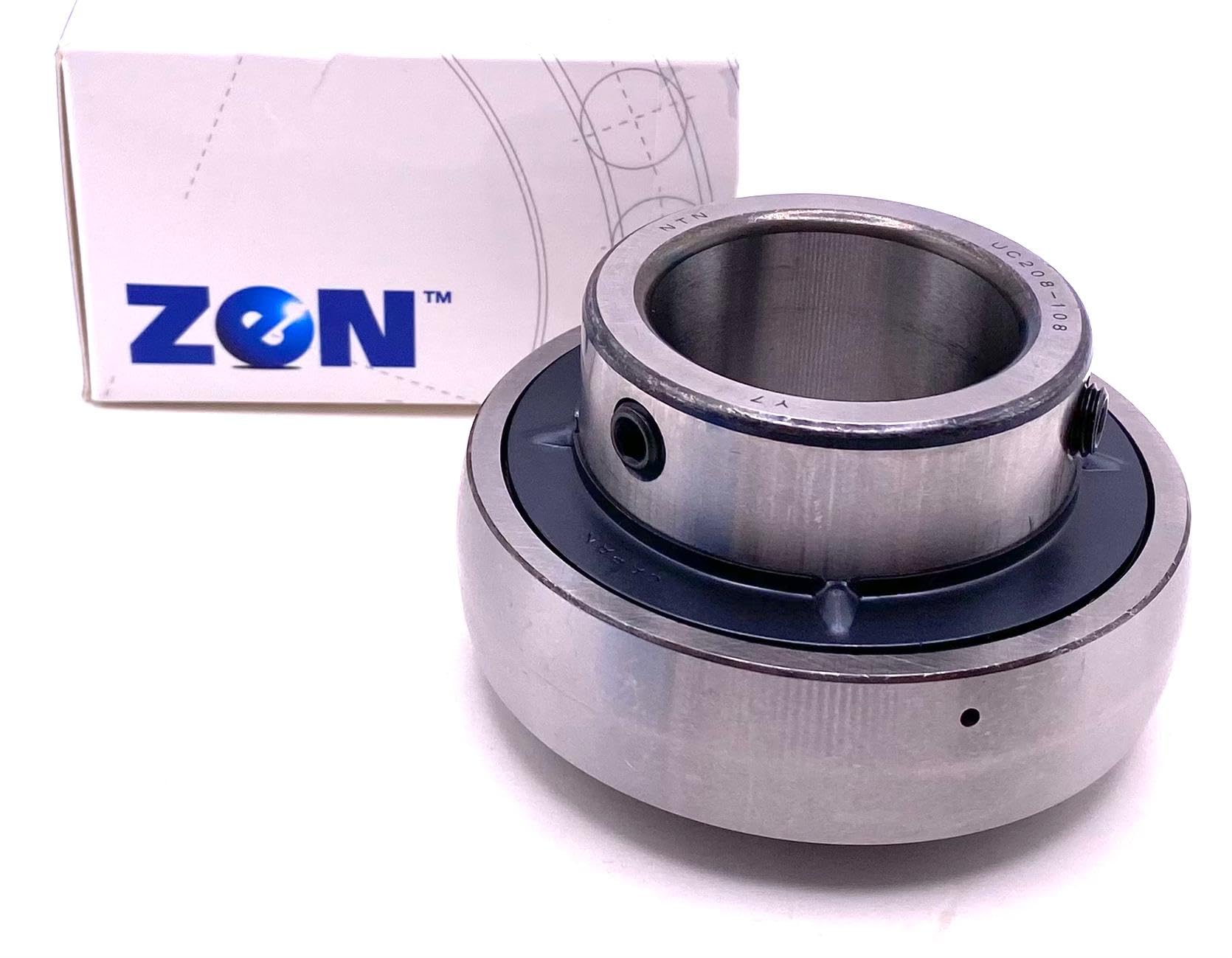 Zen UC208-24 Radial Insert Ball Bearing UC208-108 D1 1.1/2
