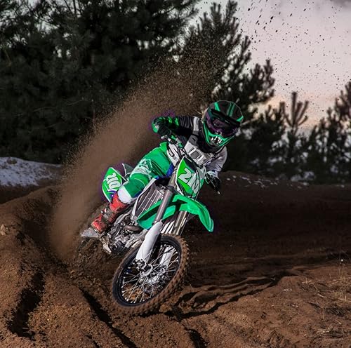 Miniatura 3 de Casco de motocross, casco de motocicleta ATV ATV para jóvenes y adultos, casco de bicicleta de montaña BMX de 4 ruedas para niños, certificado DOT,