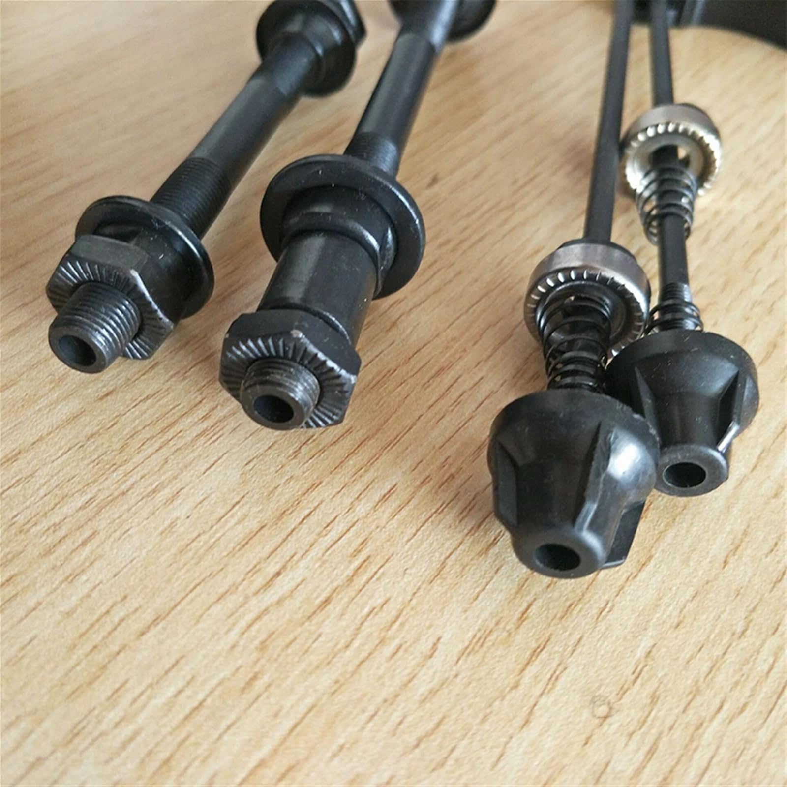 Schnellspanner Fahrrad,Schnellspanner Hohlwelle Mountainbikes Fahrrad Schnellspannstange + Vorder-/Hinterachse Set Teile
