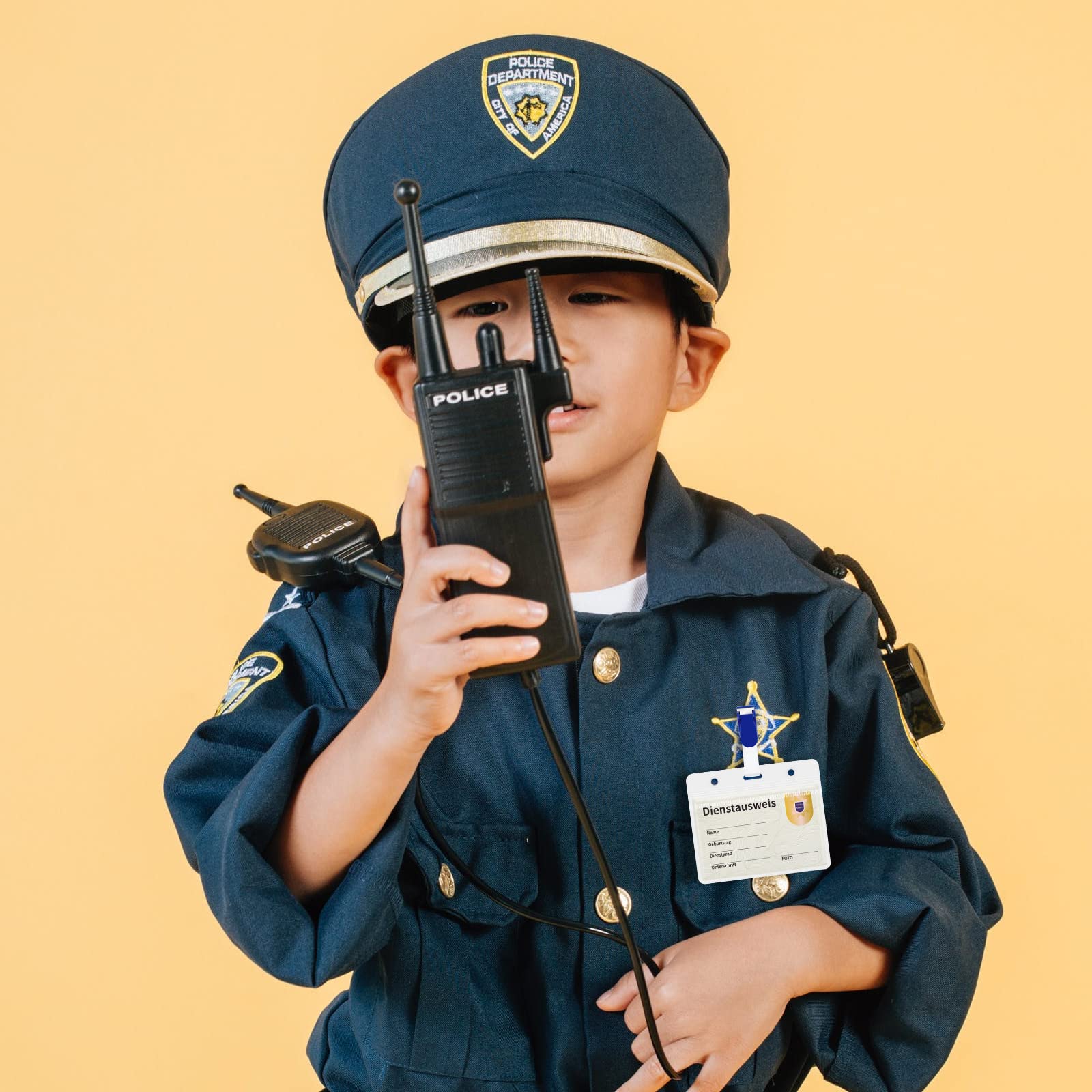 ALG ID Cards&reg; Portafoglio Nero Per Carte D'identit&agrave;, Cordino