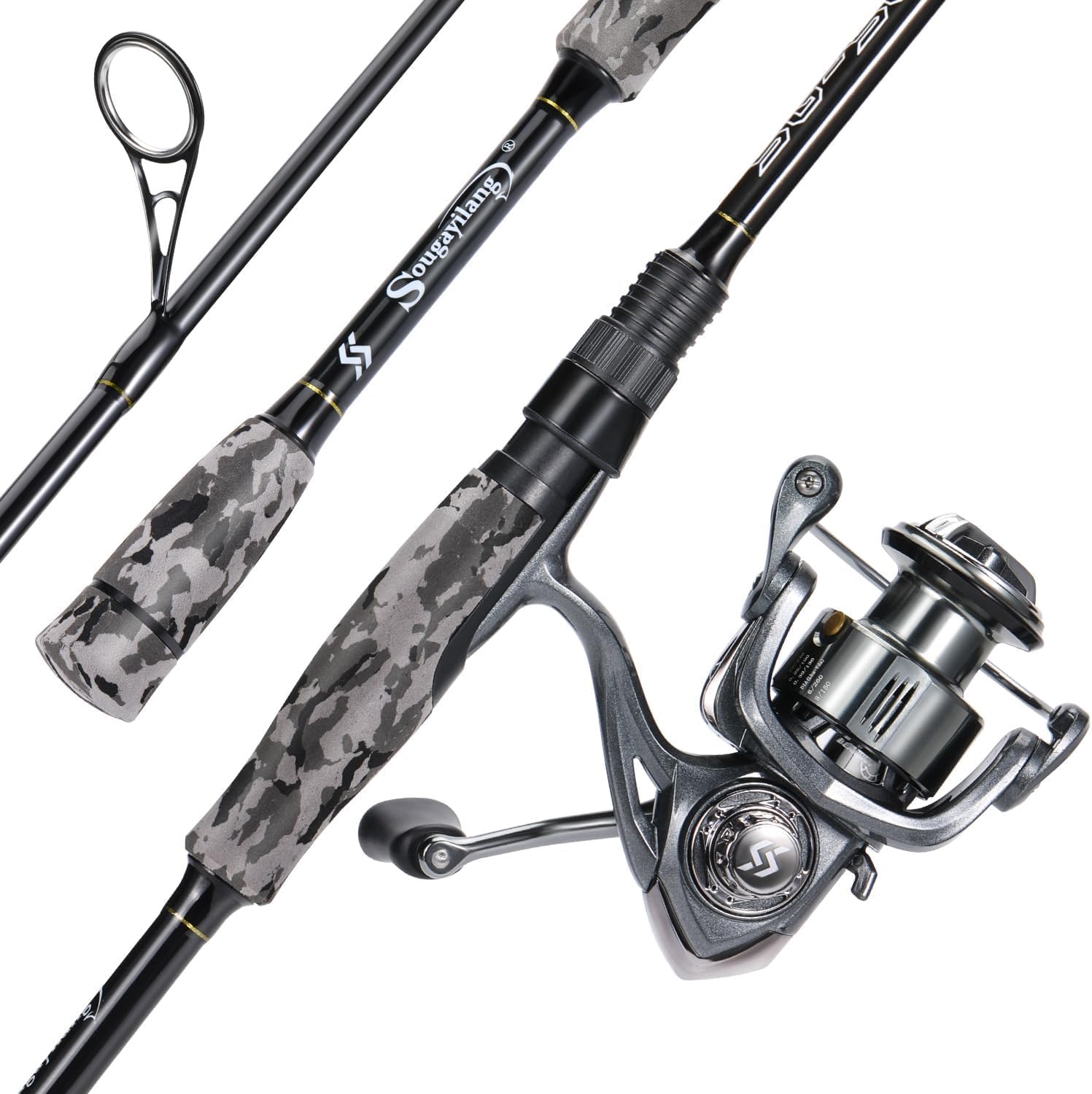Sougayilang Fishing Rod and Reel Combo