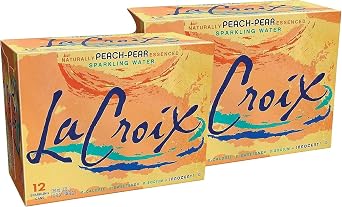 LA CROIX Peach Pear Sparkling Water 12 Pack, 12 FZ