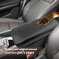 Vista 4 de SKTU para 2019-2024 2025 2026 Mazda 3 Mazda3 Funda para Consola Central 2023 2024 2025 2026 Almohadilla para Reposabrazos Mazda3 2024 2025 2026