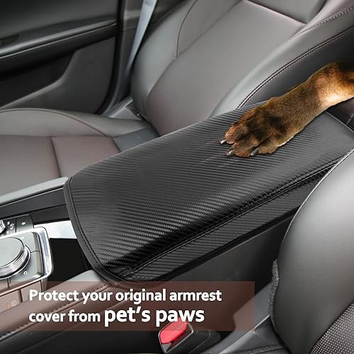 Miniatura 4 de SKTU Funda de consola central para Mazda 3 Mazda3 2023 2024 2025 2026 2023 2024 2025 2026 Mazda3 2024 2025 2026 Mazda3 cubierta de caja de asiento