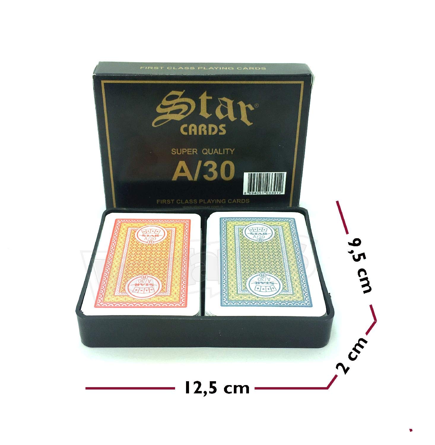 Star A/30 Oyun Kağıdı 2li 1033012