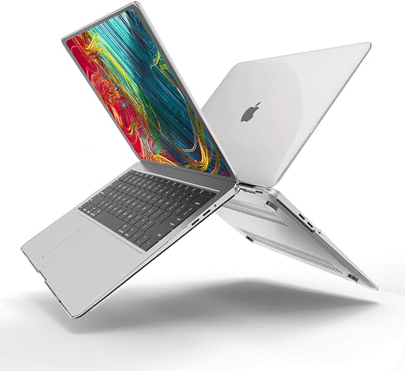 Apple Uyumlu MacBook Neo 13 Inç A18 Pro Çipli Darbelere Dayanıklı Ön Arka Clear Parlak Kapak Kılıf ve Koruyucu Set A3404
