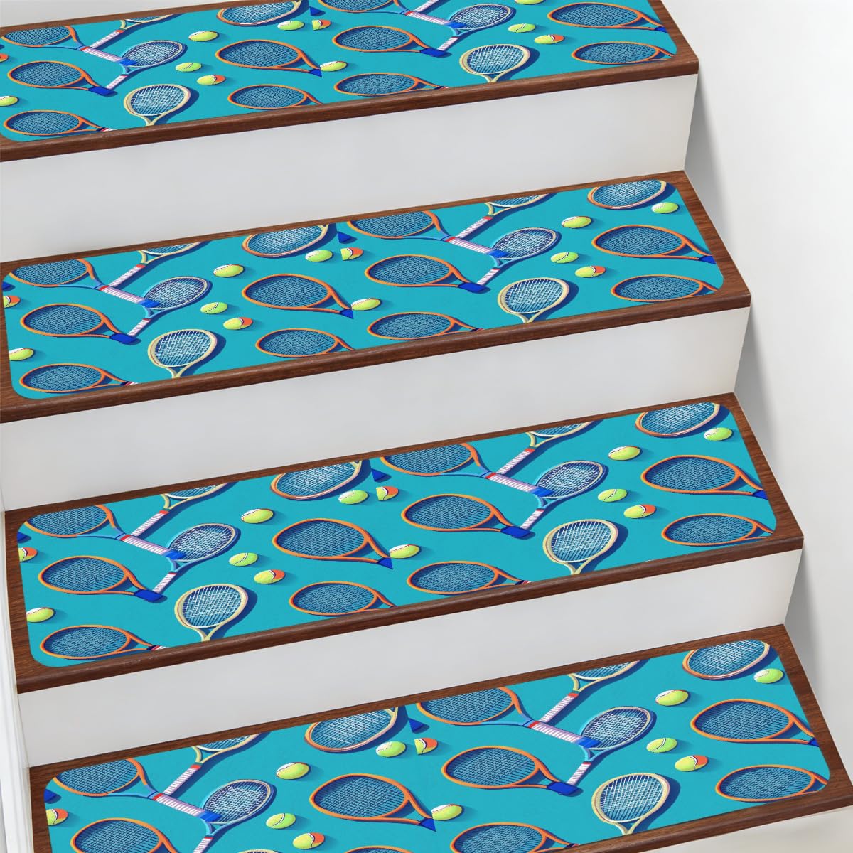 Alfombras para escaleras de interior Mexpekil con raquetas infantiles