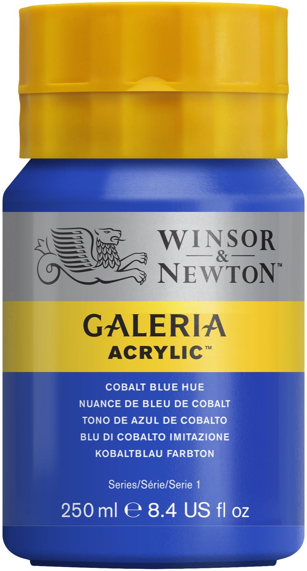 Galeria Acrylic Color, 250ml (8.4-oz) bottle, Cobalt Blue Hue, 8.45 Fl Oz (Pack of 1)