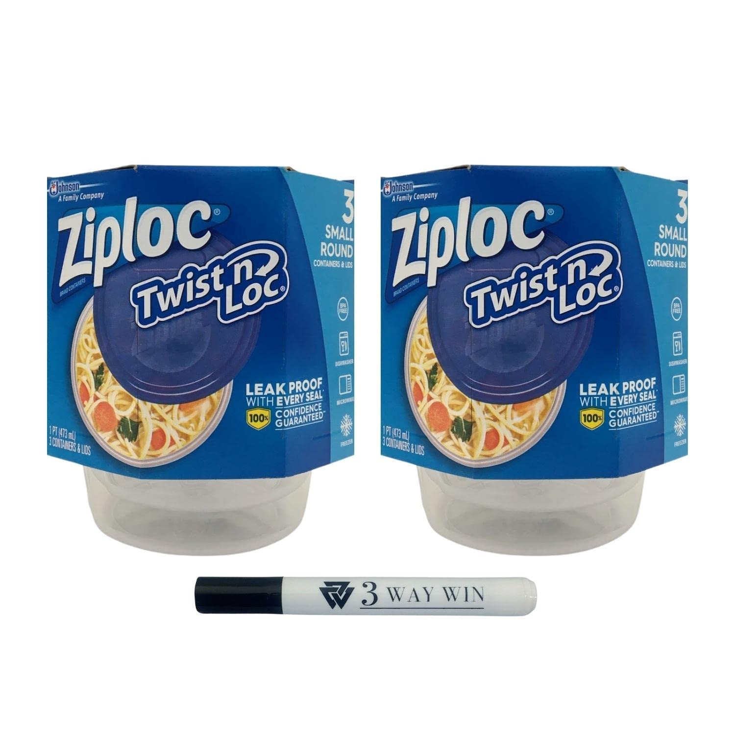 Buy Ziploc Twist N Loc Food Storage Container Bundle Includes 6