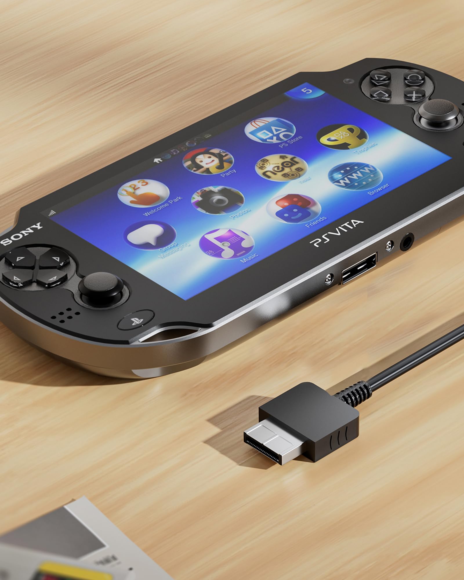 Amazon.com: TriverseTech USB Charger Cable for PS Vita 1000, 1.2m