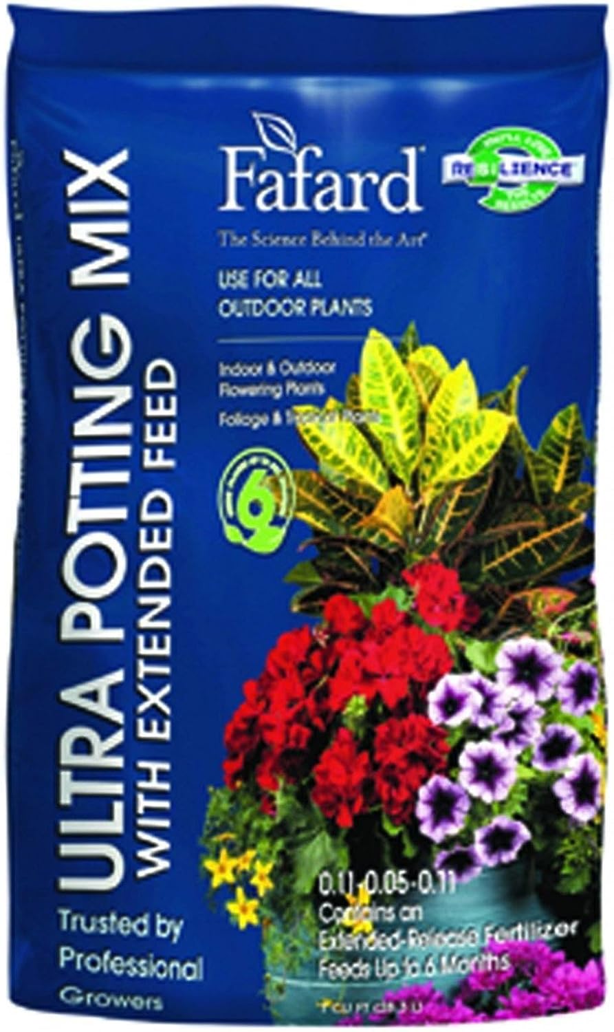 Fafard Ultra Potting Mix with Extended Feed, 1 CF Size: 1 CF
