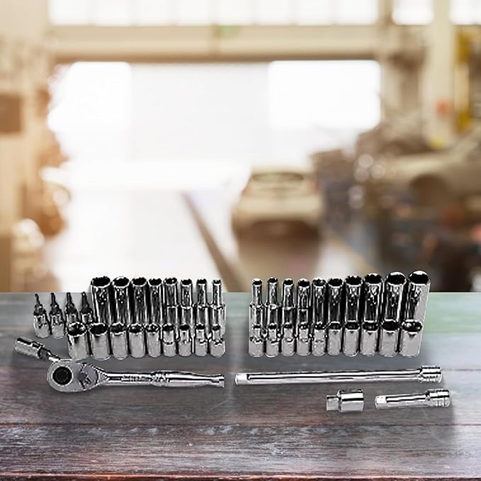 Kit de Herramientas Master Mechanic 45 Piezas, Trinquete 1/4" miniatura 2