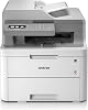 Brother DCPL3550CDW Colour Laser Multifunction Printer LED, Colour, Wi-Fi, Document Feeder, Automatic Double-Sided Printing, Italian Version White, 41 x 41 x 48 cm