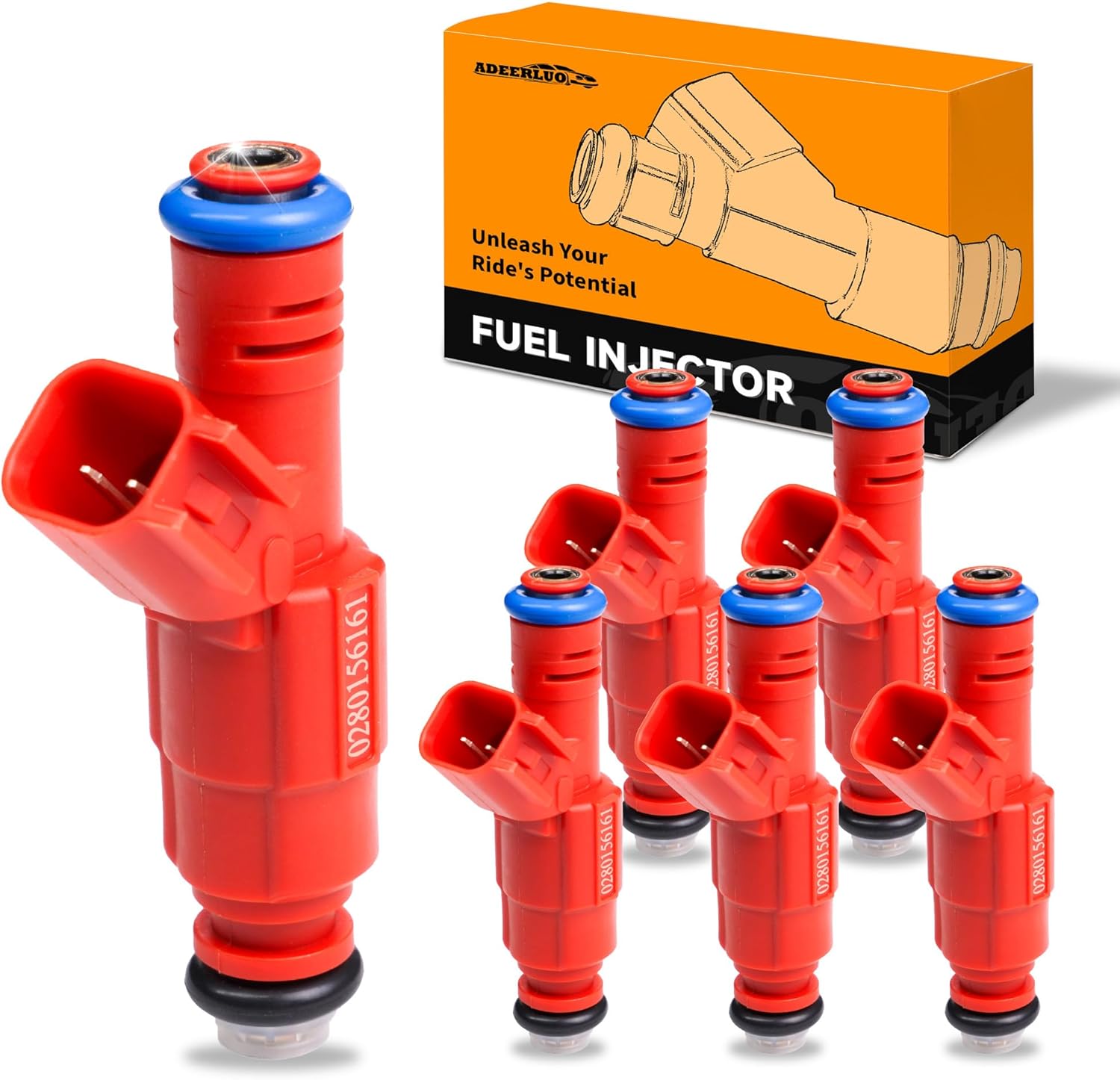 Fuel Injectors for/Dodge Dakota Ram 1500 2002-2003 2500 for/Ford Escape Windstar for/Jeep Cherokee 1999-2001 Grand Cherokee 1999-2004 Liberty Wrangler for/Mercury Mariner 0280156161