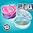 Practicon Marble Retainer Cases, Orthodontic Aligner Case, Mouth Guard Holder (3 Pack) Pink Mermaid