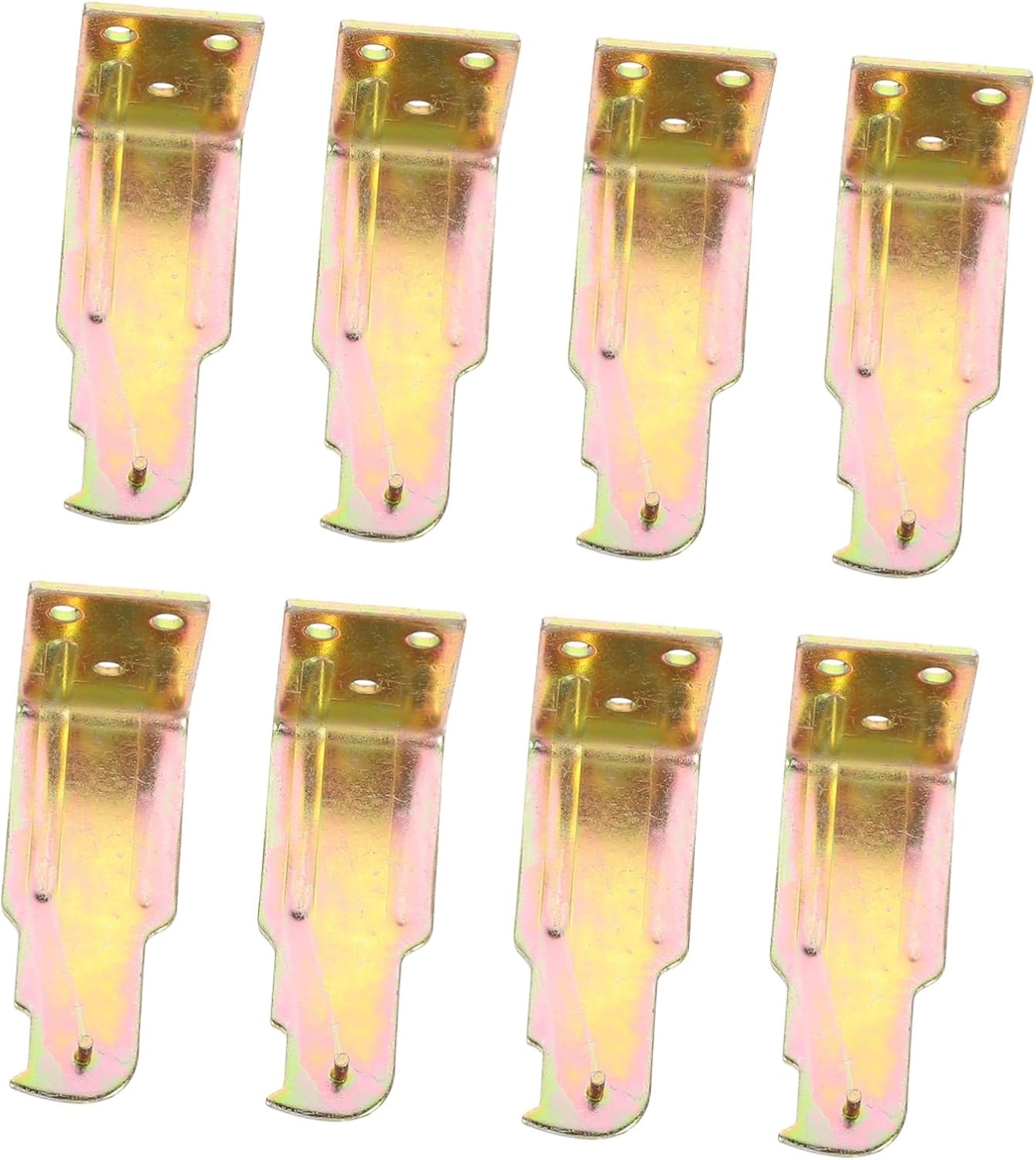 CRILSTYLEO 8pcs Fire Extinguisher Hook Wall Mounted Hooks L Brackets Heavy Duty Sign Bracket