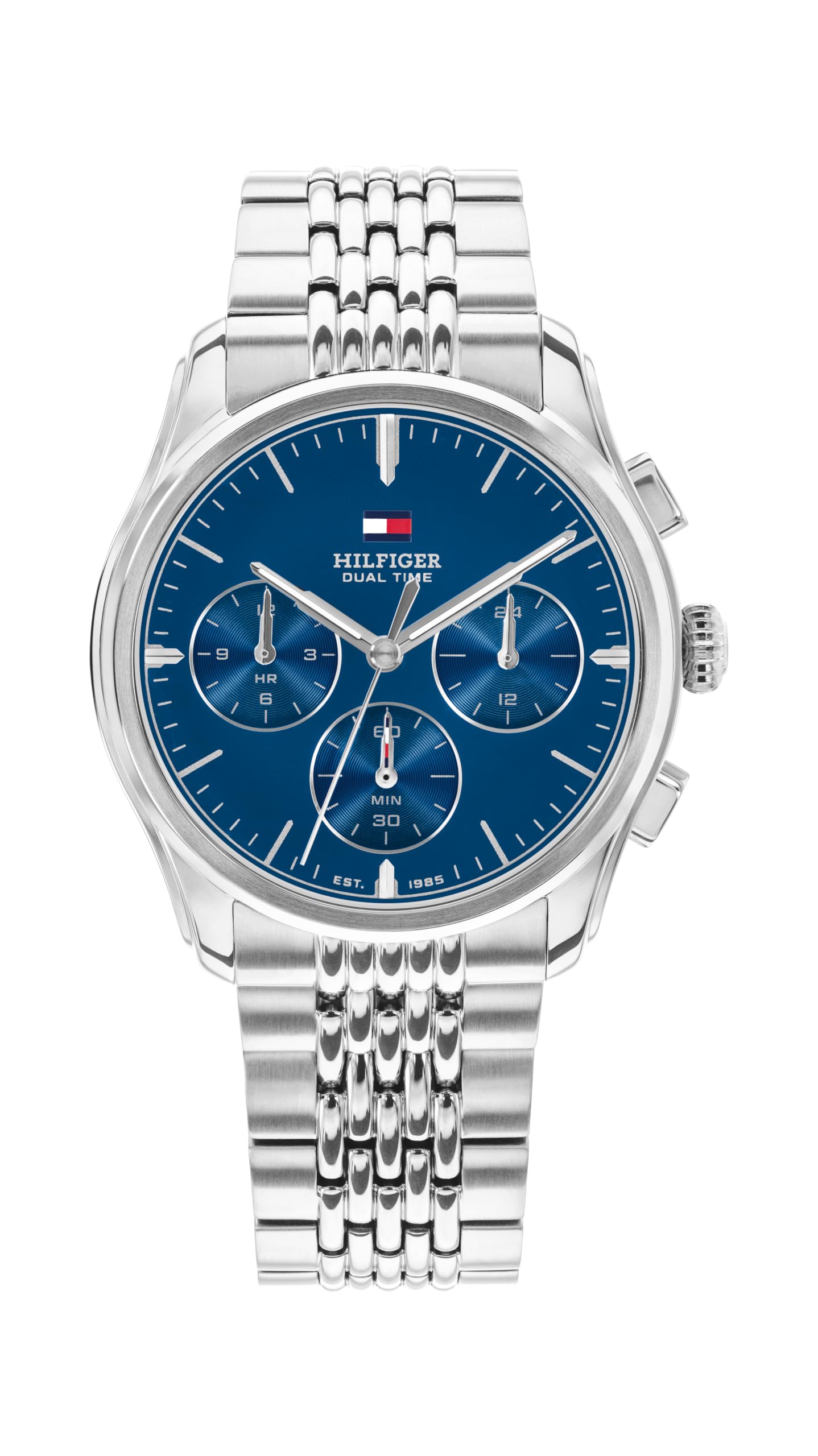 Tommy Hilfiger Orologio Multifunzione da Uomo Collezione Bryant con Bracciale in Acciaio Inossidabile - 1710811