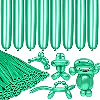 Vista 9 de 260 globos blancos largos para animales de globo, 100 globos giratorios para guirnalda de globos, animales, modelado, cumpleaños, boda, decoración