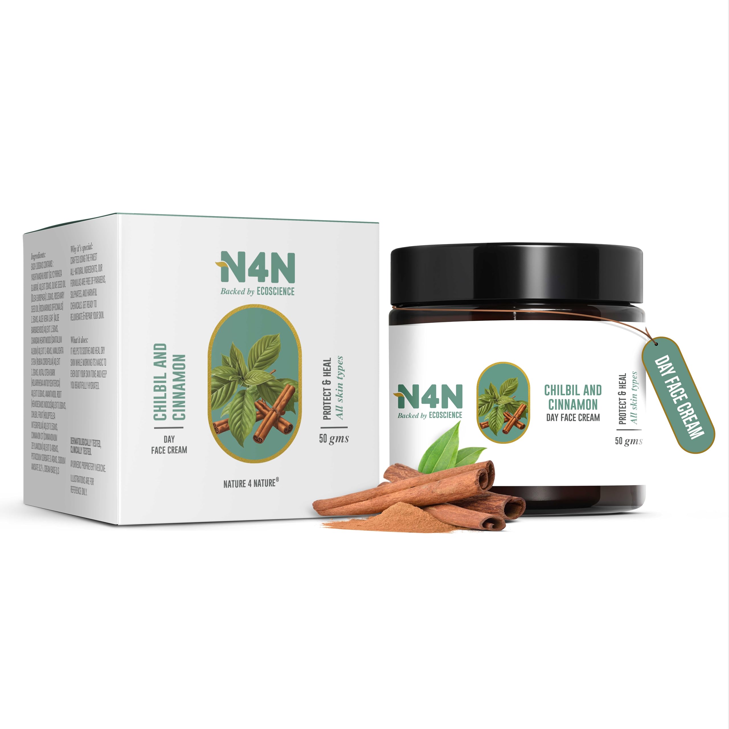 Face Cream | For Glowing Skin | Skin Hydration | Soft & Plump Skin | Pure, Natural & Organic Ingredients | Paraben Free | For All Skin Types | For Men & Women | 50 g