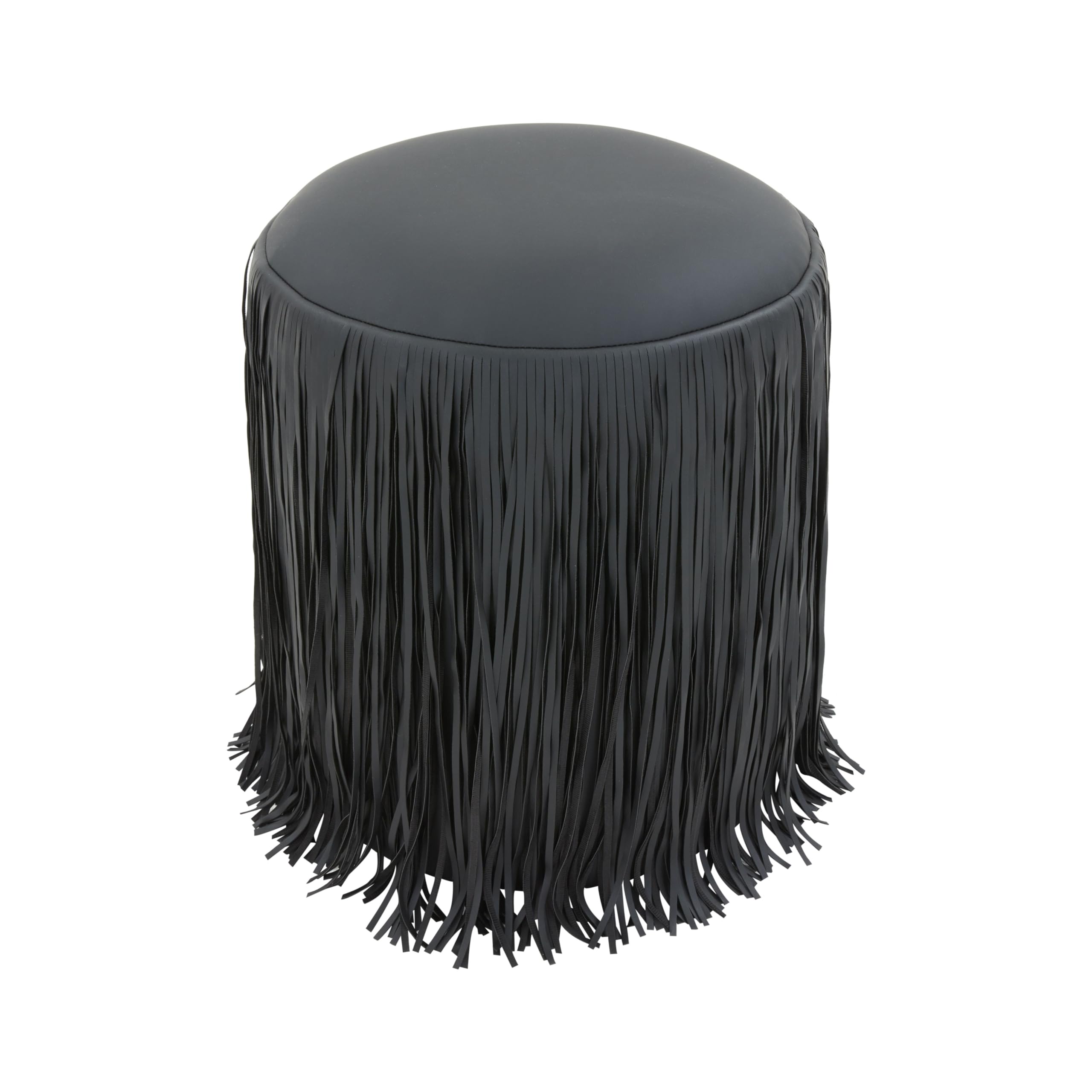 Amazon.com: Tov Furniture Shag Me Black Performance Vegan Leather