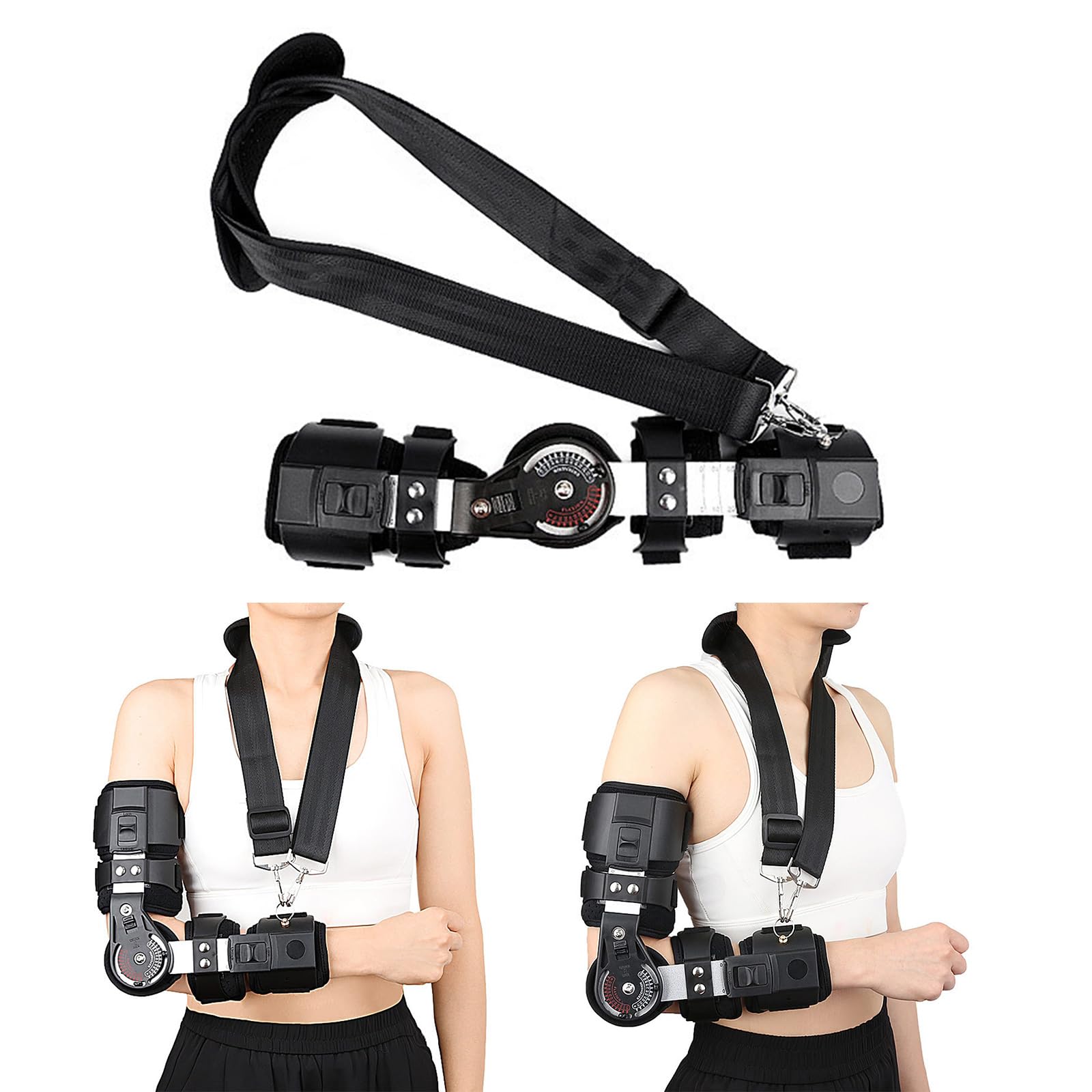 Gomito Immobilizzatore Brace Rimovibile Lungo Gomito Cast Avambraccio Ortesi Stecca Per Sollievo Del Braccio Gomito Stabilizzatori Brace