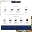 Dabri Rose Green Tea Loose Leaves 32 Pyramid Dip Tea Bags|Pack of 2 x 16 Bags Each|Glowing Skin & Hair For Men-Women|Natural Rose Petals|Antioxidant-Rich|Organic Blend|Relieves Stress & Manage Weight gallery image