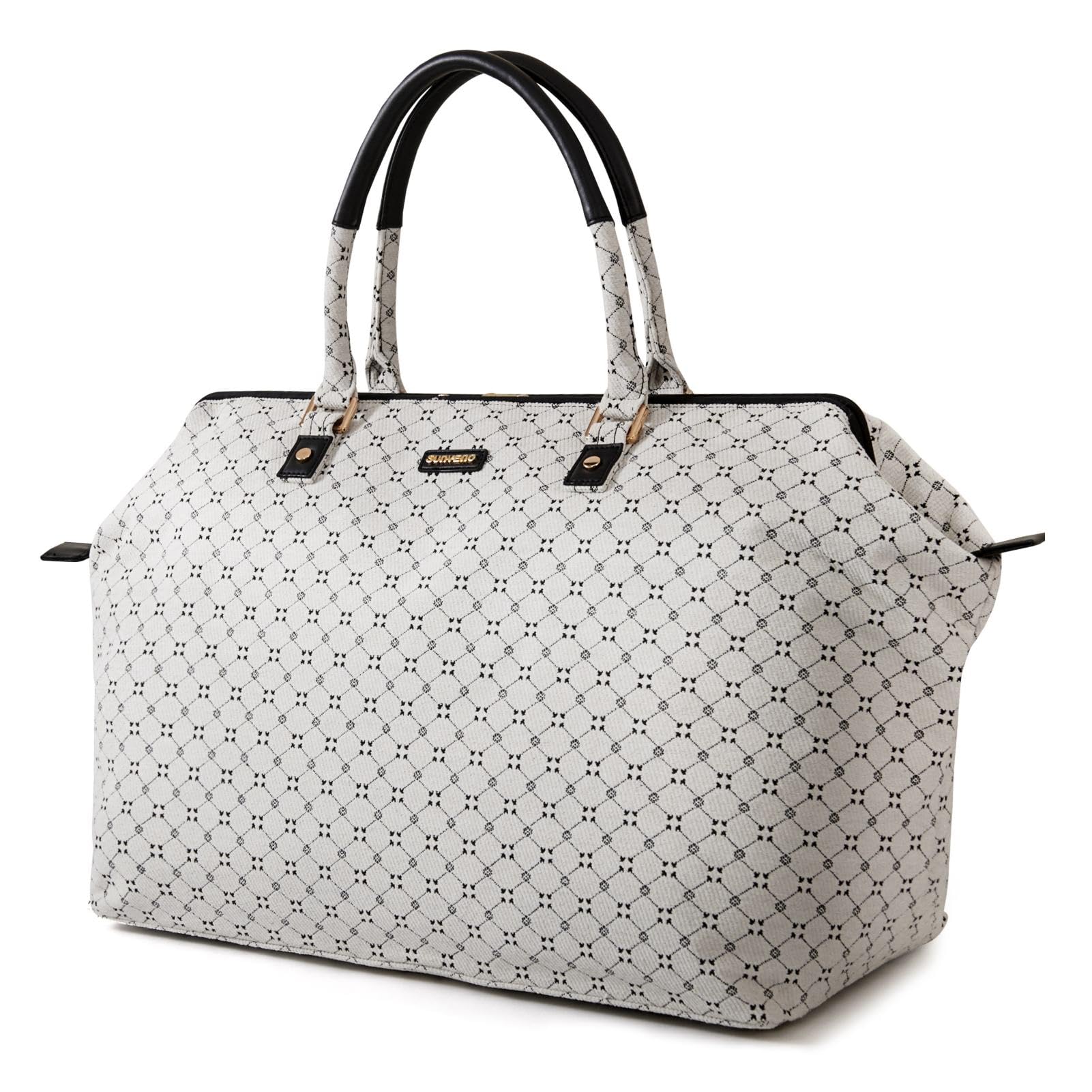 Sunveno Borsa per pannolini da viaggio, borsa per pannolini regolabile, borsa per passeggino, organizer per bambini, grande capacità, borsa per pannolini per maternità