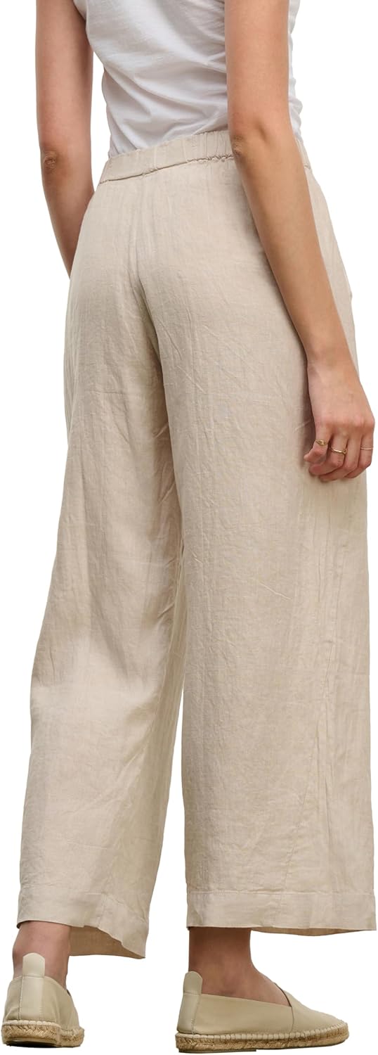 Velvet by Graham & Spencer Women's Lola Woven Linen Pants - Image 3