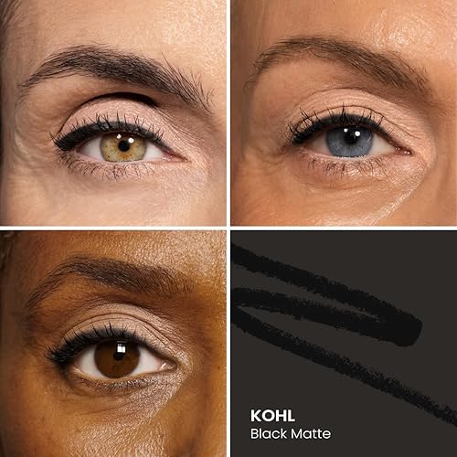 Miniatura 2 de PRIME PROMETICS PrimeEyes Glide Delineador de ojos para mujeres maduras, resistente al agua, larga estancia y a prueba de desorden, textura de crema