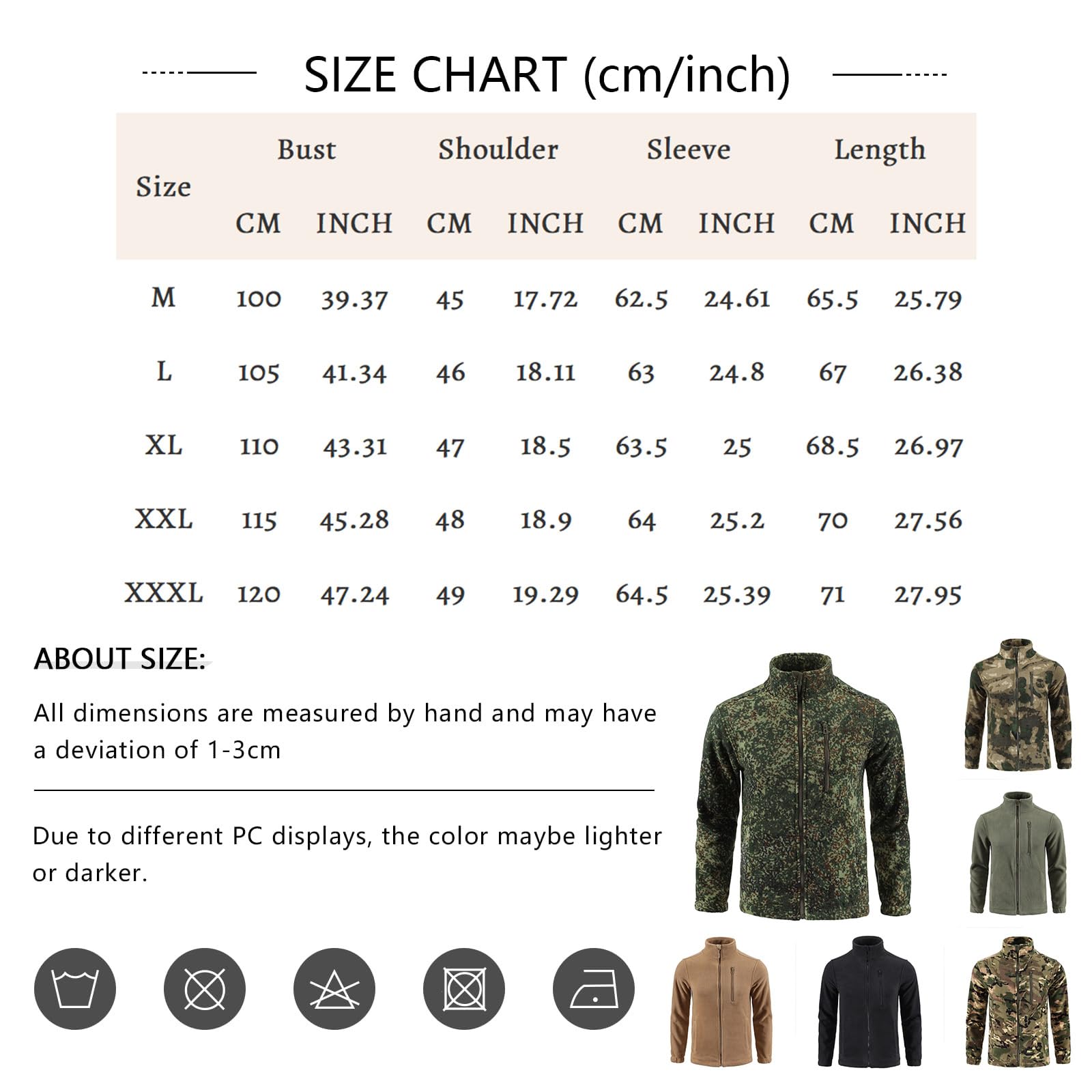 Générique Tactiques Camouflage De Militaire Chasse Polaire Treillis Softshell Vetements Tactique Vêtements Harrington Parka