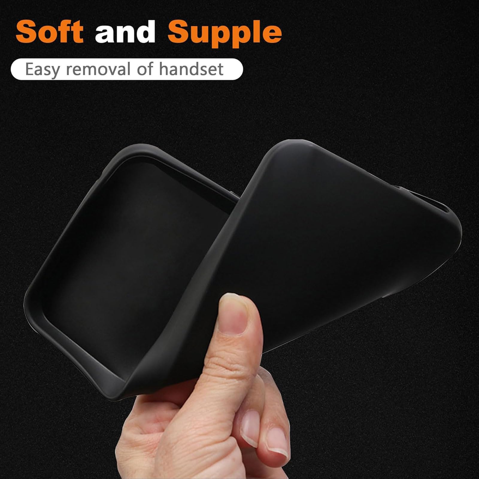 Cover per Doogee Note 58/Note 58 Pro (6.75) con 2 Pezzi Pellicola