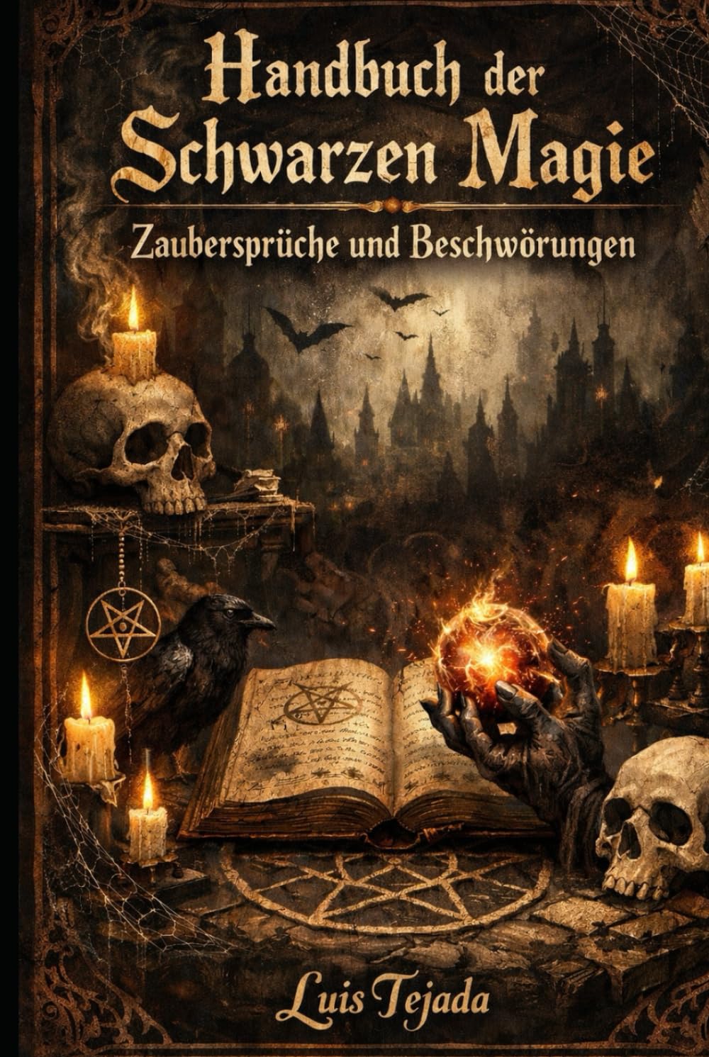 Handbuch der Schwarzen Magie: Zaubersprüche und Beschwörungen (Magia, Esoterismo y Medicina no tradicional)