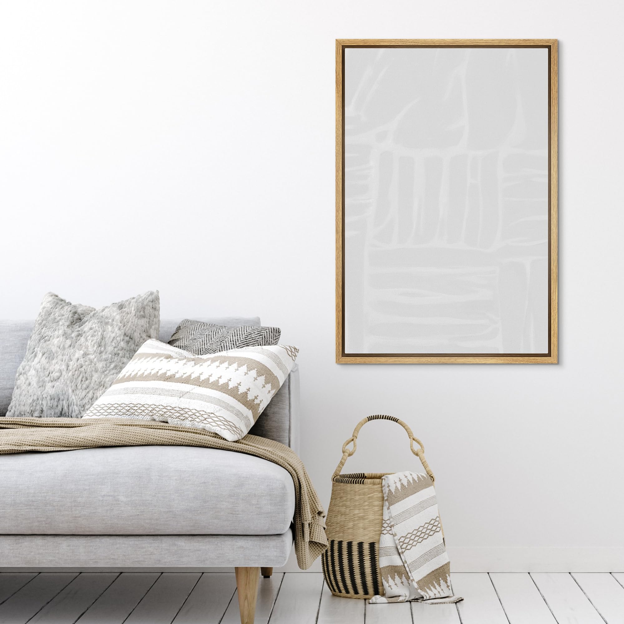 SIGNFORD Stampa su tela con cornice, stampa artistica da parete con