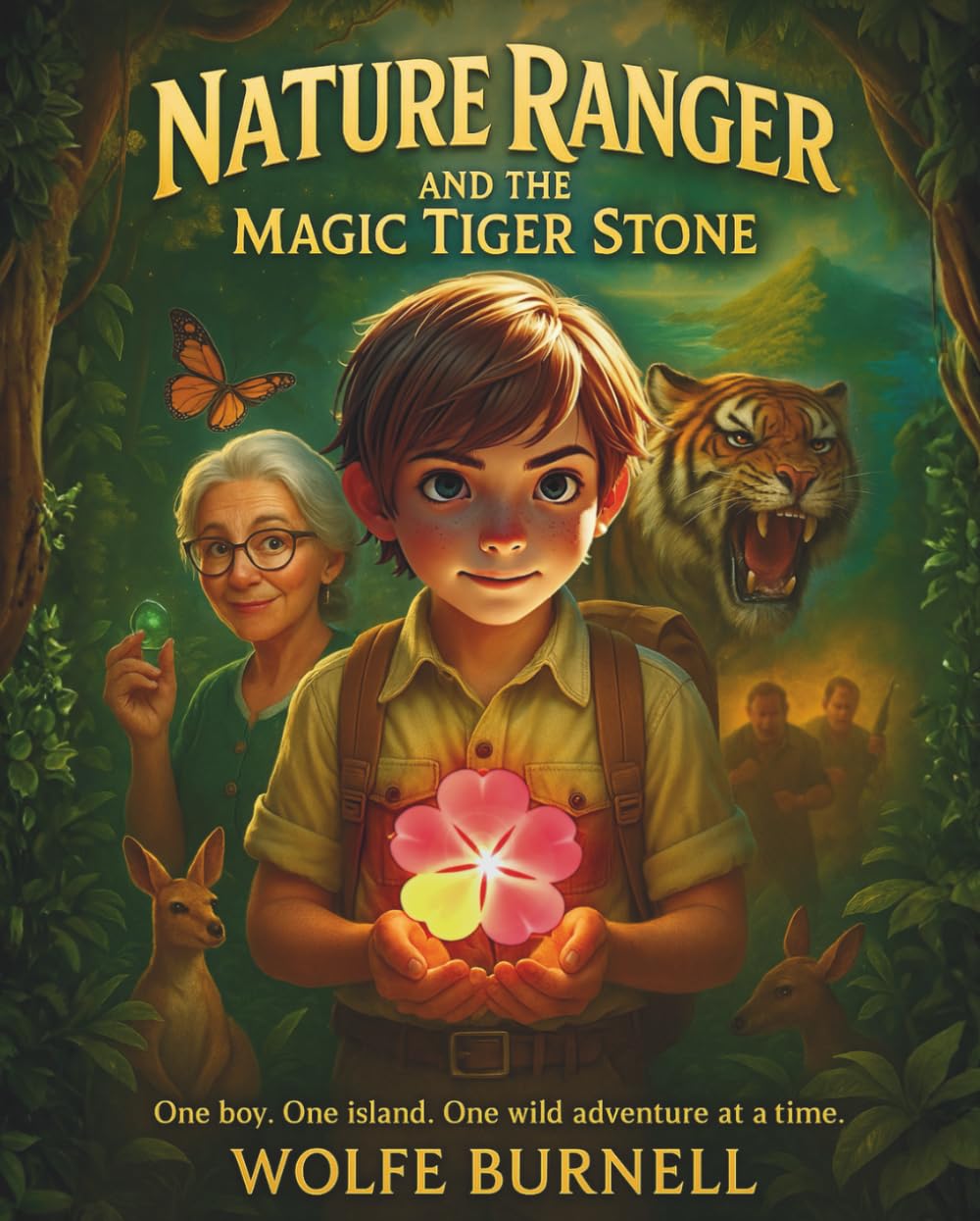 Nature Ranger & The Magic Tiger Stone: One boy. One Island. One wild adventure at a time. Perfect for kids 7-10 years old who love action, animals, and magic!
