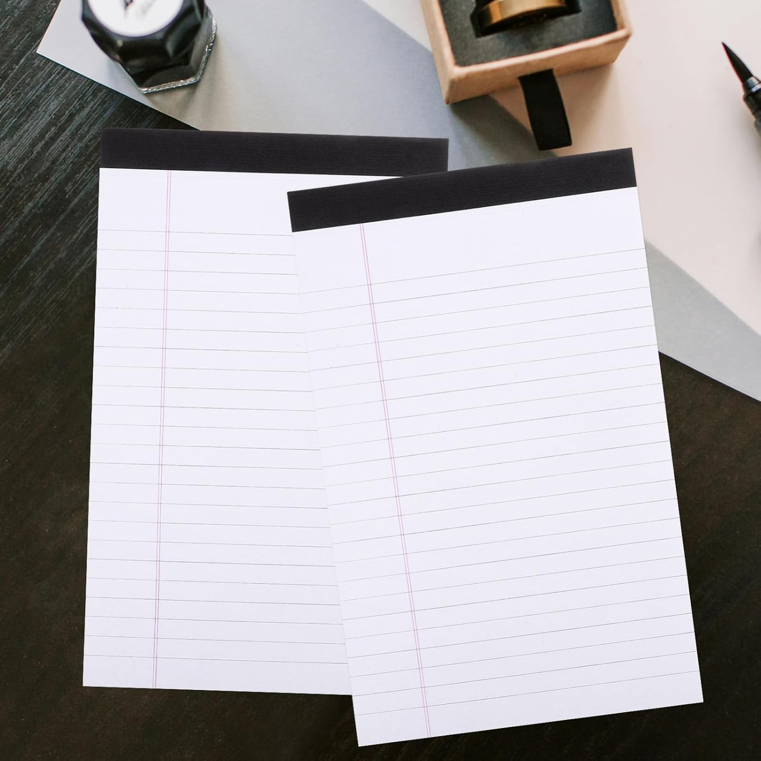 Lurrose 8pcs Legal Pads, Legal Pad 5 x 8, Small Note Pads, Notepads College Ruled,Paper Writing Pad for Office School Home 8 71KtwNPER L. SL1500