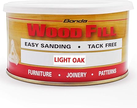 Bonda Two Part Wood Filler 500gr Light Oak Amazon Co Uk Diy Tools
