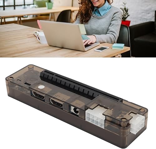 Miniatura 5 de Base externa de la tarjeta de vídeo independiente del ordenador portátil, 6Pin interfaz salida PCI E3.0 portátil externo GPU tarjeta gráfica base, TD