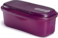 Vista 1 de Tupperware Microondas Pasta Master 1,9 L Olla de Pasta Púrpura I57