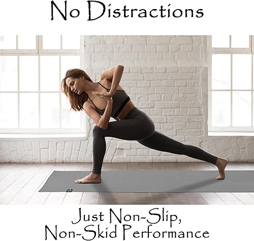 Miniatura 4 de Tatago Toalla antideslizante para esterilla de yoga caliente (72 pulgadas). Nuestra toalla de yoga caliente antideslizante de silicona y mezcla de