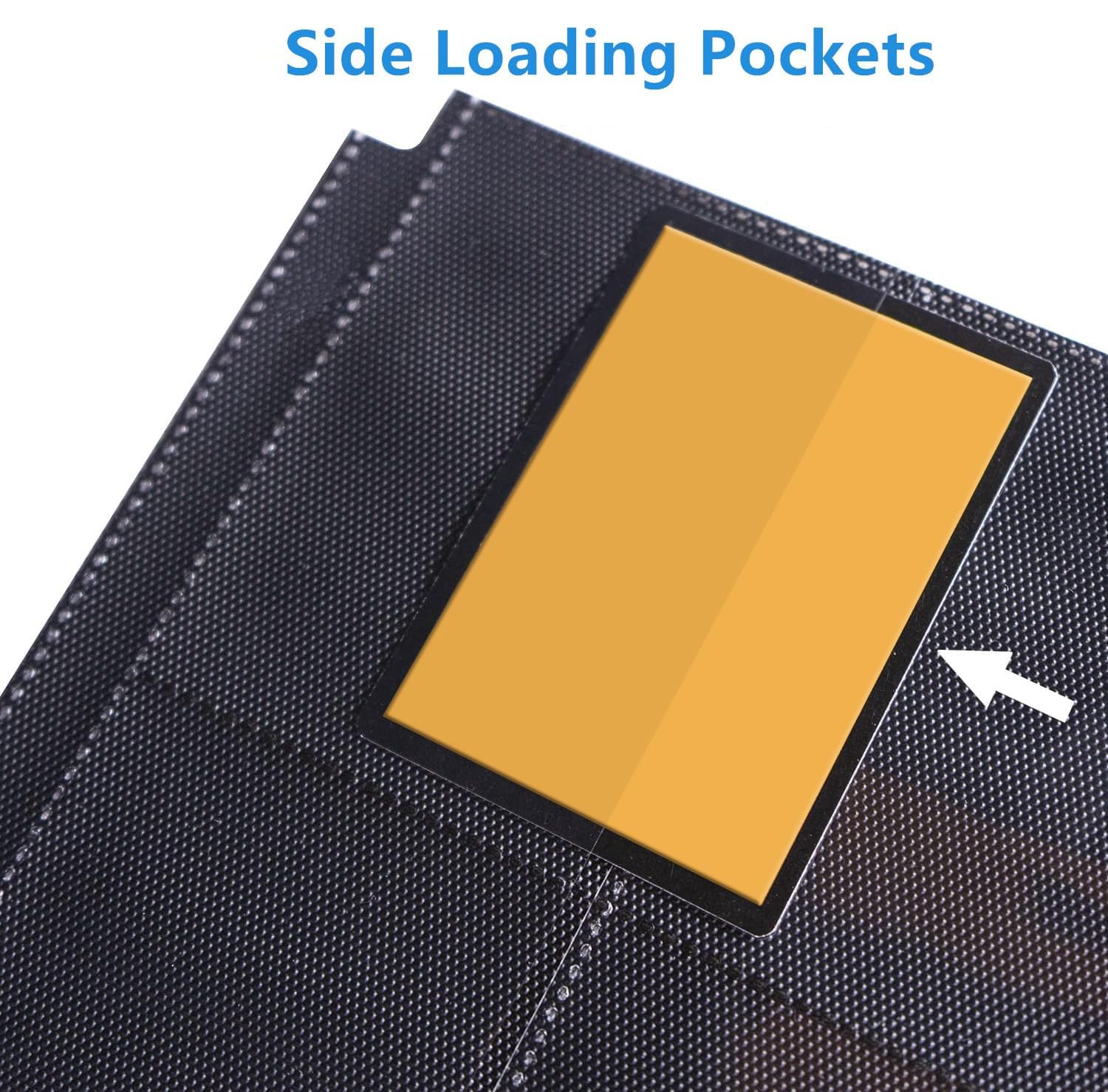 16 Pocket Binder, 1000+ Premium Zip Sammelkarten Album, Doppelseitige Ringlose Ordner für MTG, TCG, Sportkarten