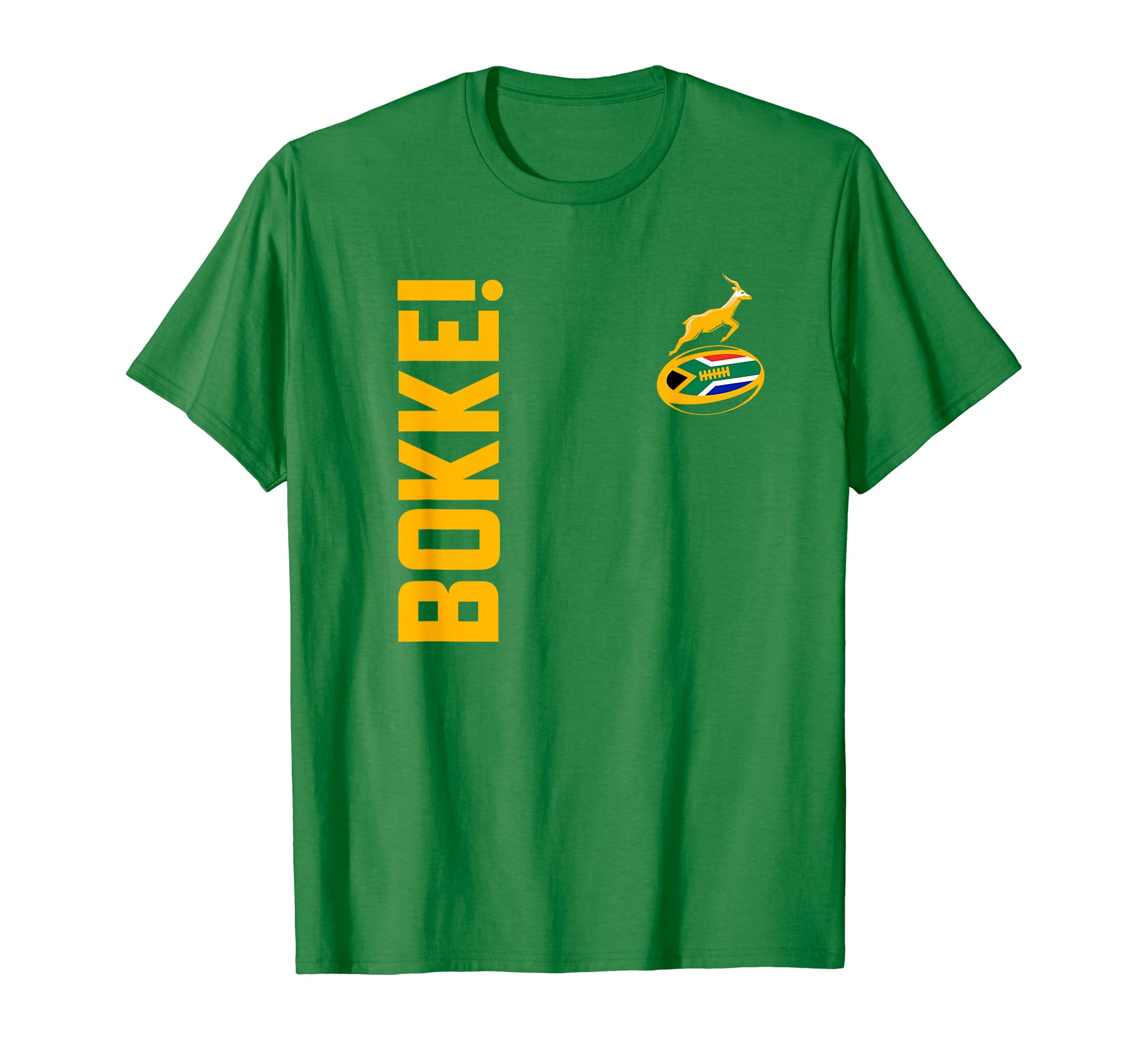 Springboks Back Print Springbok Lockerspringbok Rugby Bokke South African Flag With Back ...