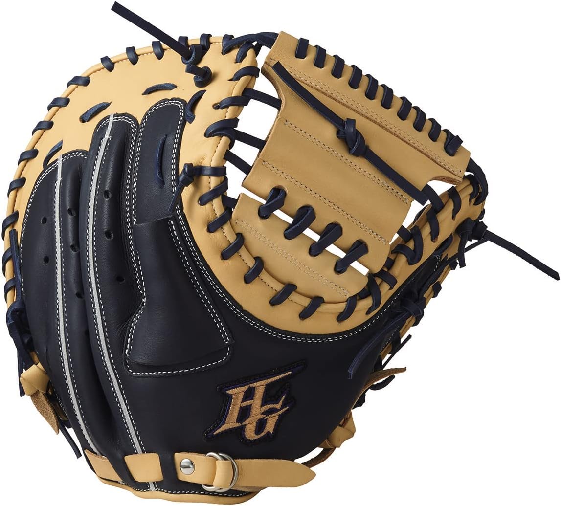 Amazon ソフトボール・軟式用ミット BASIC Customer BSG875ML 捕手用 キャメル×ネイビー LH 右投 ハイ