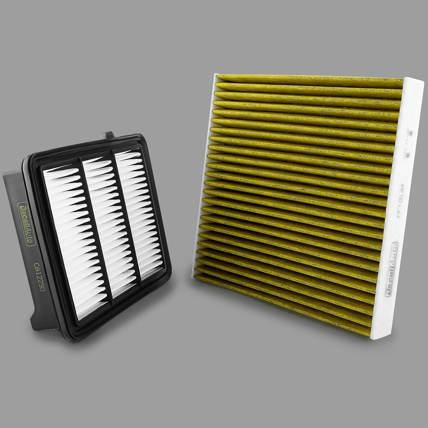 Activated Carbon Cabin & Engine Air Filter Set fit for Honda Accord 2018 2019 2020 2021 2022 (1.5L Gas Only), Replace Part NO. CF10134, CA12290