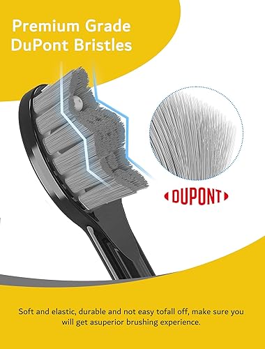 Miniatura 7 de Cabezales de cepillo de repuesto para cepillo de dientes Waterpik Sonic-Fusion 2.0, cabezal de cepillo de dientes tamaño completo con tapas y anillo