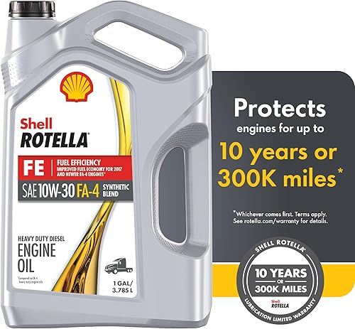 Miniatura 3 de Shell Rotella Aceite de motor diesel FE 10W-30, 1 galón (caja de 3)