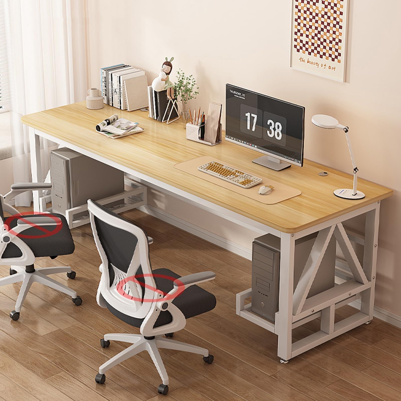 事務机・学習机 123 学習机と椅子のセット コイズミ イトーキ 天然木