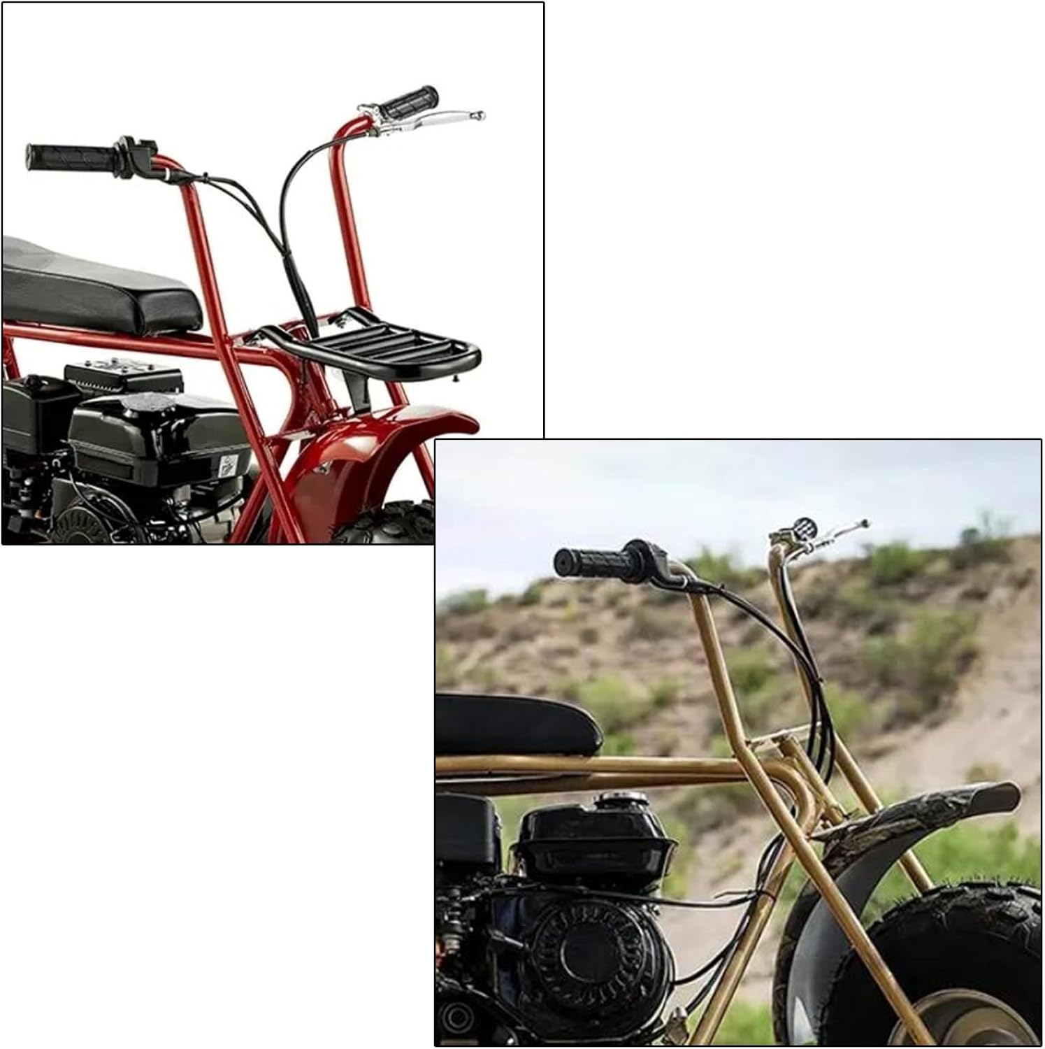 7/8'' 21mm Twist Throttle Rotary Accelerator Hand Grip W Cable for Pit Dirt Bike ATV Mini Bike 50 70 90 110 125cc 150cc 200cc 250cc (35 Inch)