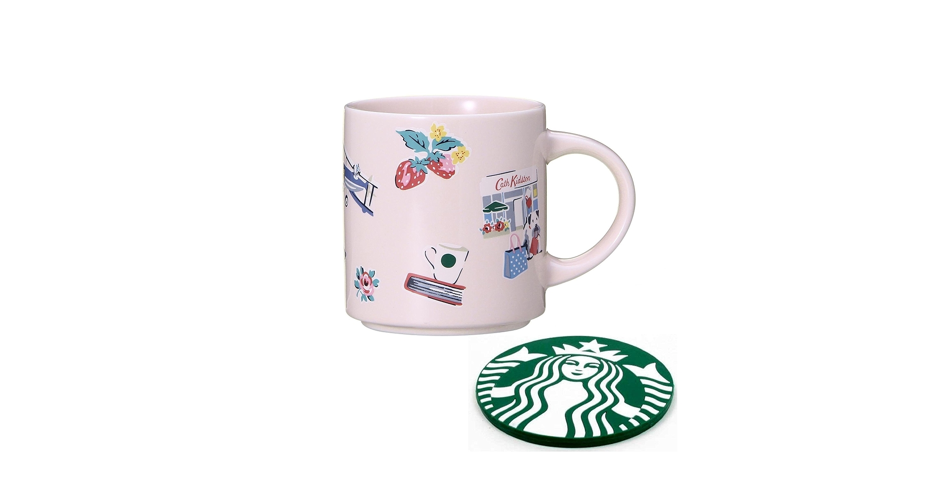 Amazon.co.jp: スタッキングマグアイコンズピンク 355ml